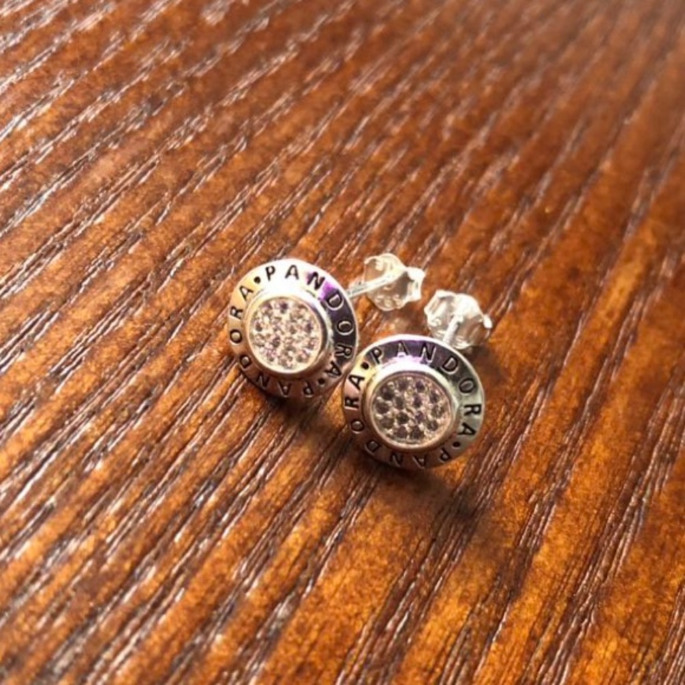 Studded earrings